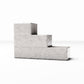 Diorama model-building product photo 0: Diorama Architecture: Stepped Brick Wall Segment as a Building Detail (Ref. 1645D)