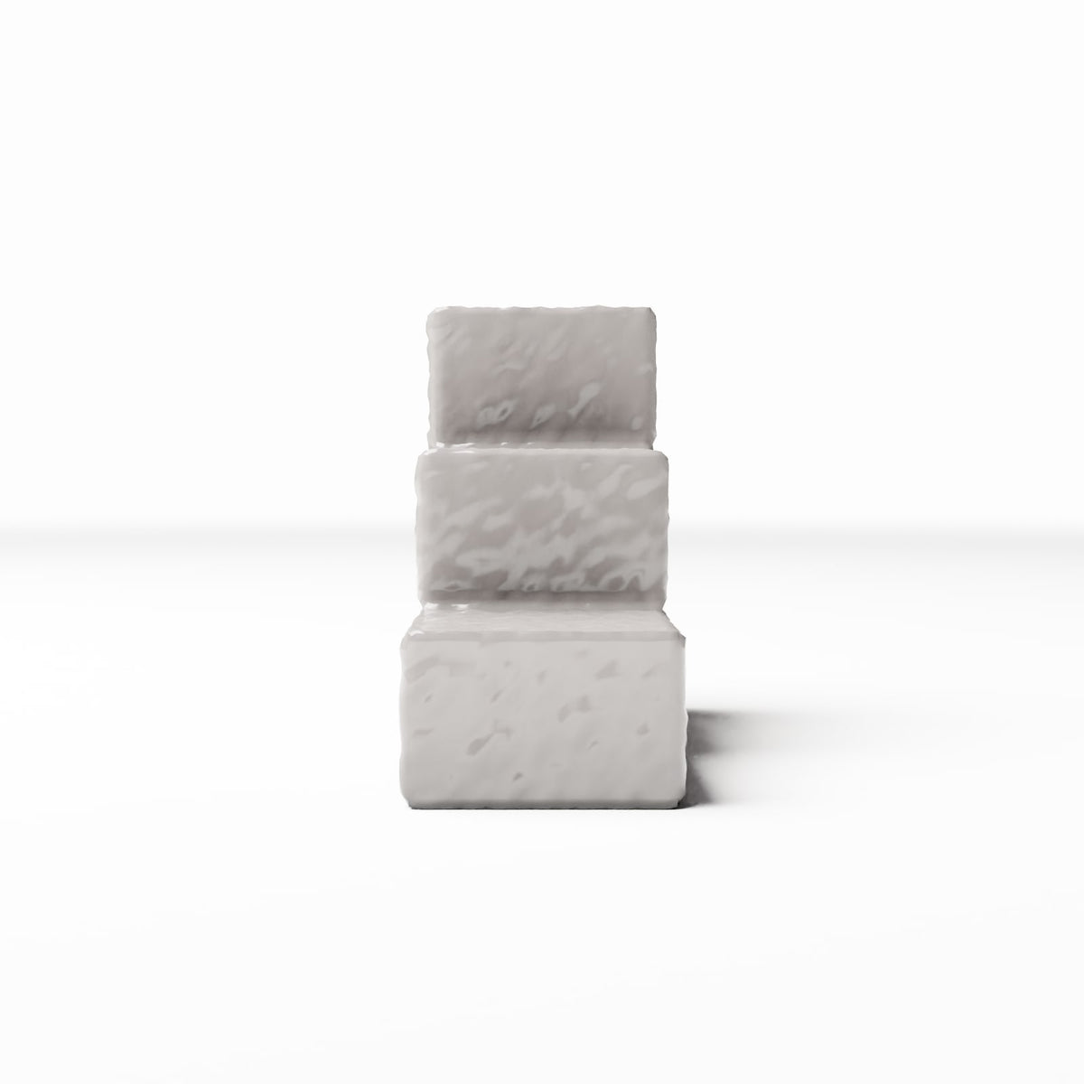Diorama model-building product photo 2: Diorama Architecture: Stepped Brick Wall Segment as a Building Detail (Ref. 1645D)