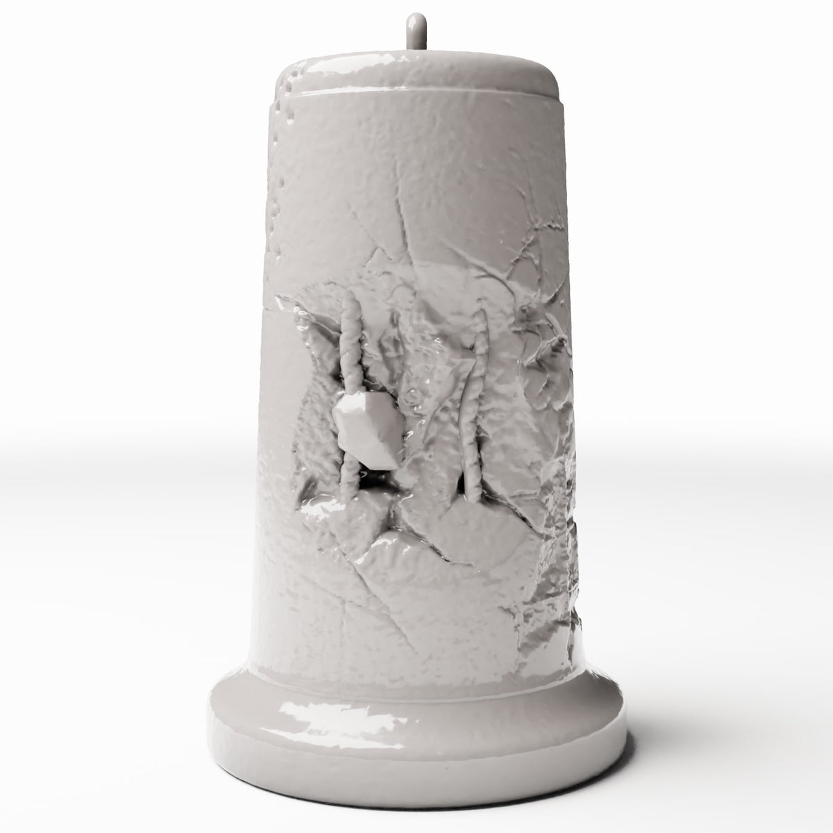 Diorama model-building product photo 2: Military Diorama: Damaged Mobile Concrete Barrier (Ref. 1656D)