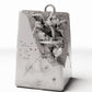 Diorama model-building product photo 0: Military Diorama: Damaged Concrete Barrier (Ref. 1659D)