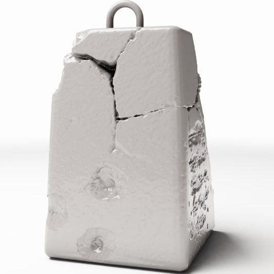 Diorama model-building product photo 0: Military Diorama: Concrete Barrier with Lifting Handle (Ref. 1660D)