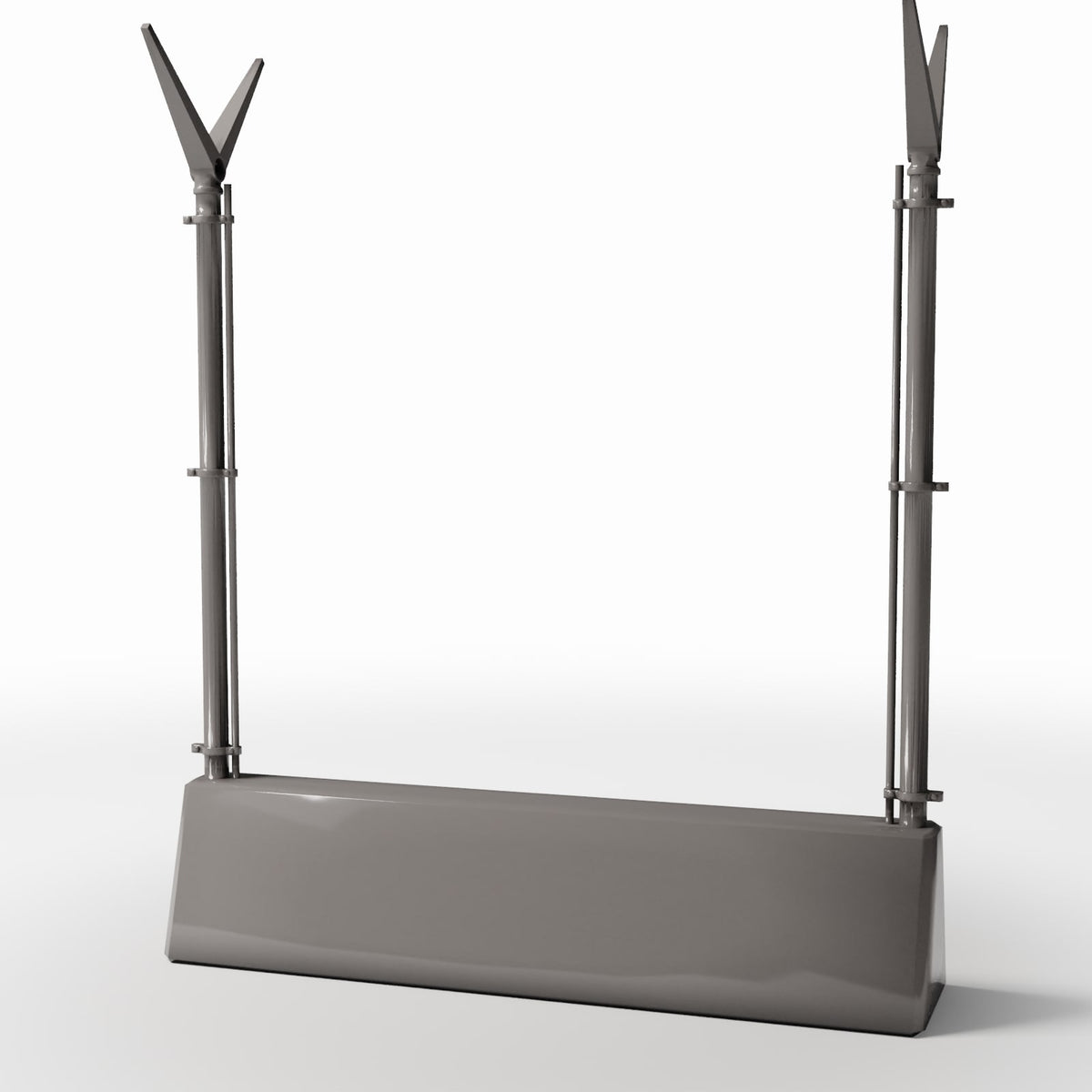 Diorama model-building product photo 0: Military Diorama: Double-Post Fence Section without Wire (Ref. 1681D)
