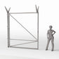 Diorama model-building product photo 1: Military Diorama: Field Gate Without Wire Mesh (Ref. 1682D)
