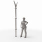 Diorama model-building product photo 1: Diorama Terrain: Military Fence Post (Ref. 1684D)