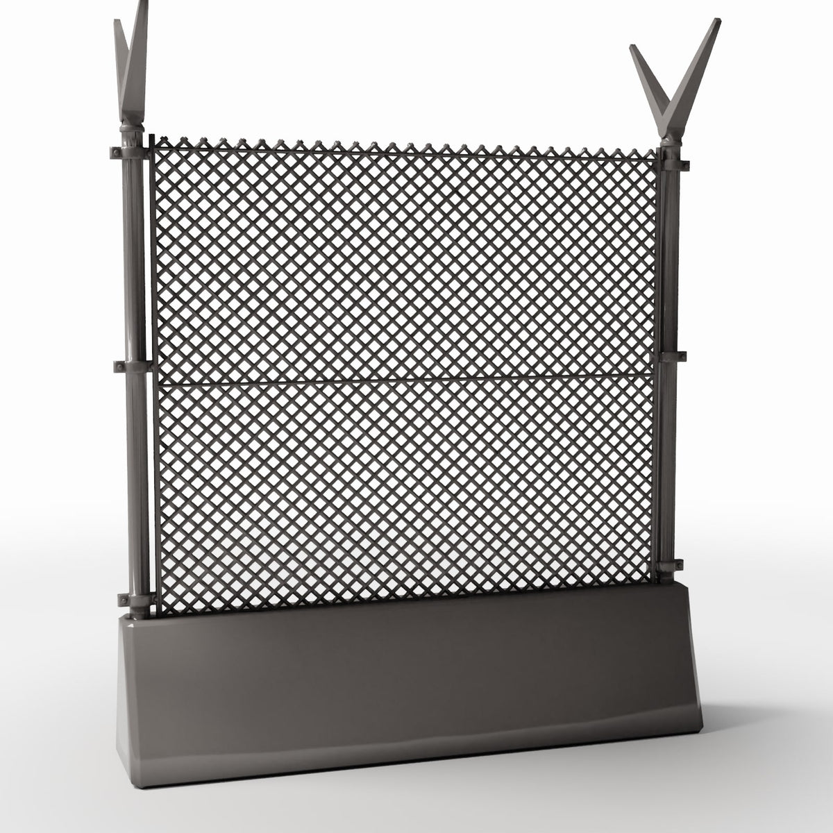 Diorama model-building product photo 3: Military Diorama: Double Security Fence with Concrete Base (Ref. 1685D)