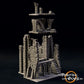 Product photo Tabletop 28mm The Printing Goes Ever On (TPGEO) 0: Ruin E - Debris of a medieval town - Destroyed house