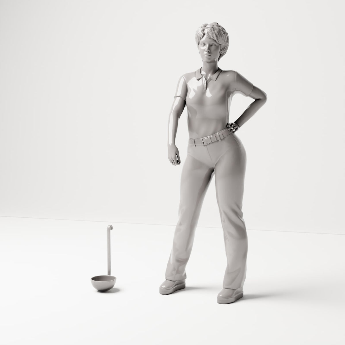 MyPortal 170 1: Diorama Kitchen & Table: Ladle with Hook (Ref. 170D)