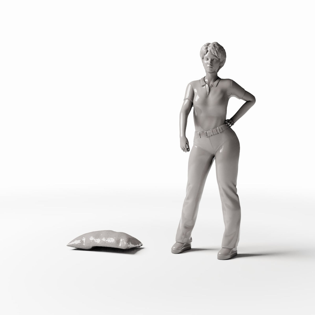 Diorama model-building product photo 1: Military Diorama: Sandbag for Defensive Position (Ref. 1753D)