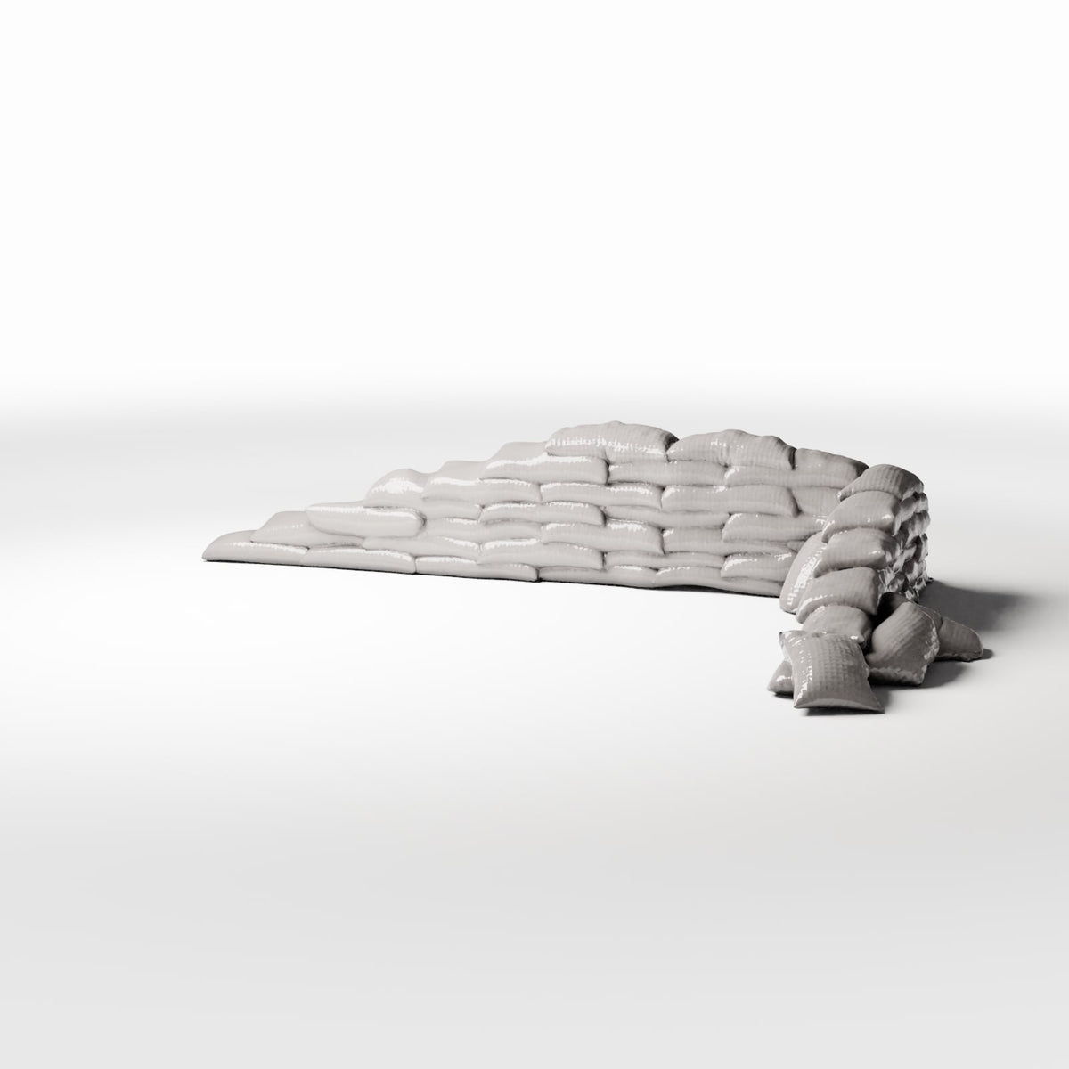 Diorama Modellbau Produktfoto 0: Diorama Militär: Sandsackdeckung für Panzerabwehrposten (Ref. 1778D)