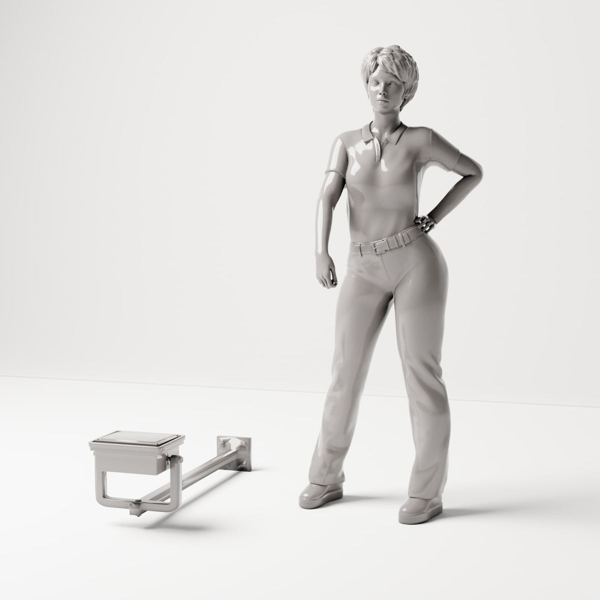 MyPortal 177 1: Diorama Lighting: Square Wall Lamp (Ref. 177D)