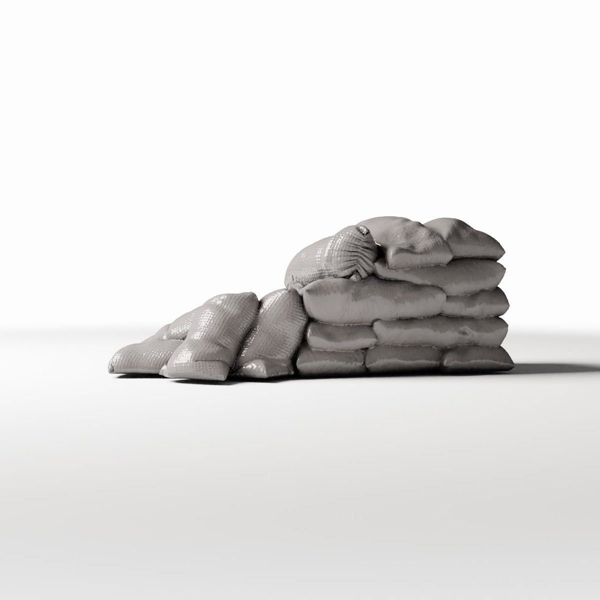 Diorama model-building product photo 3: Military Diorama: Sandbag Defensive Barrier for a Defensive Position (Ref. 1787D)