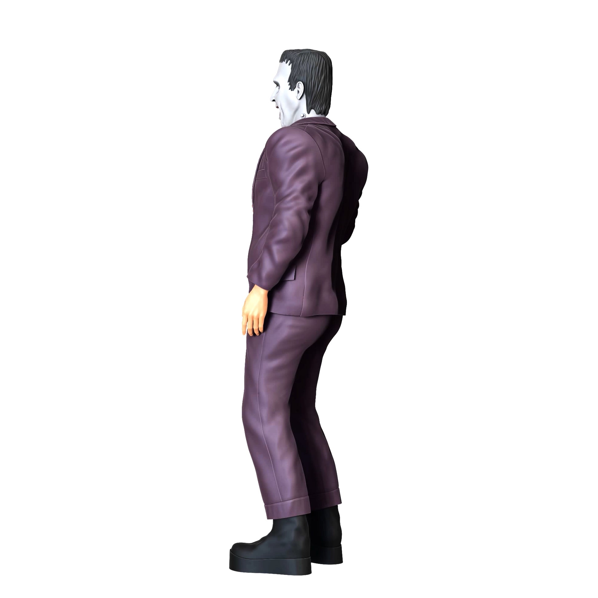 Product photo diorama and model building miniature figure: Horror Father Herman: An unusual monster family