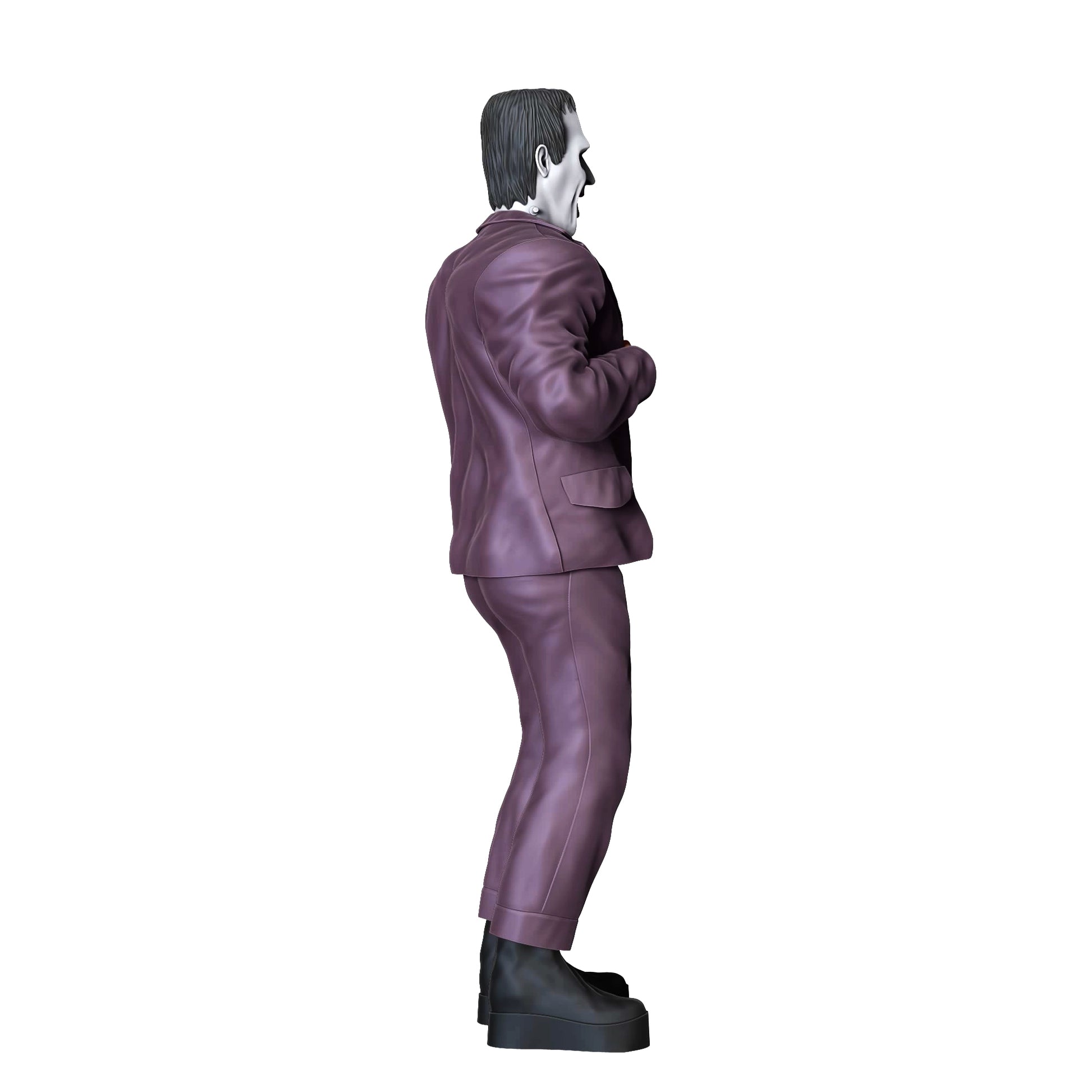 Product photo diorama and model building miniature figure: Horror Father Herman: An unusual monster family