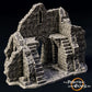 Product photo Tabletop 28mm The Printing Goes Ever On (TPGEO) 0: Ruin E - Debris of a medieval town - Destroyed house
