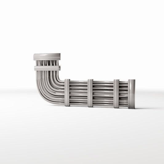 Diorama model-building product photo 0: Diorama Building Detail: Wall Cable with Junction Box (Ref. 1800D)