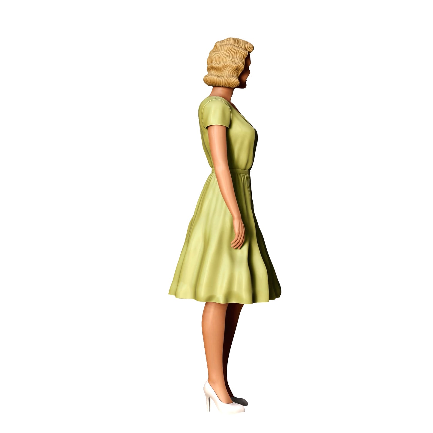 Product photo diorama and model building miniature figure: Horror Daughter Marilyn: An unusual monster family