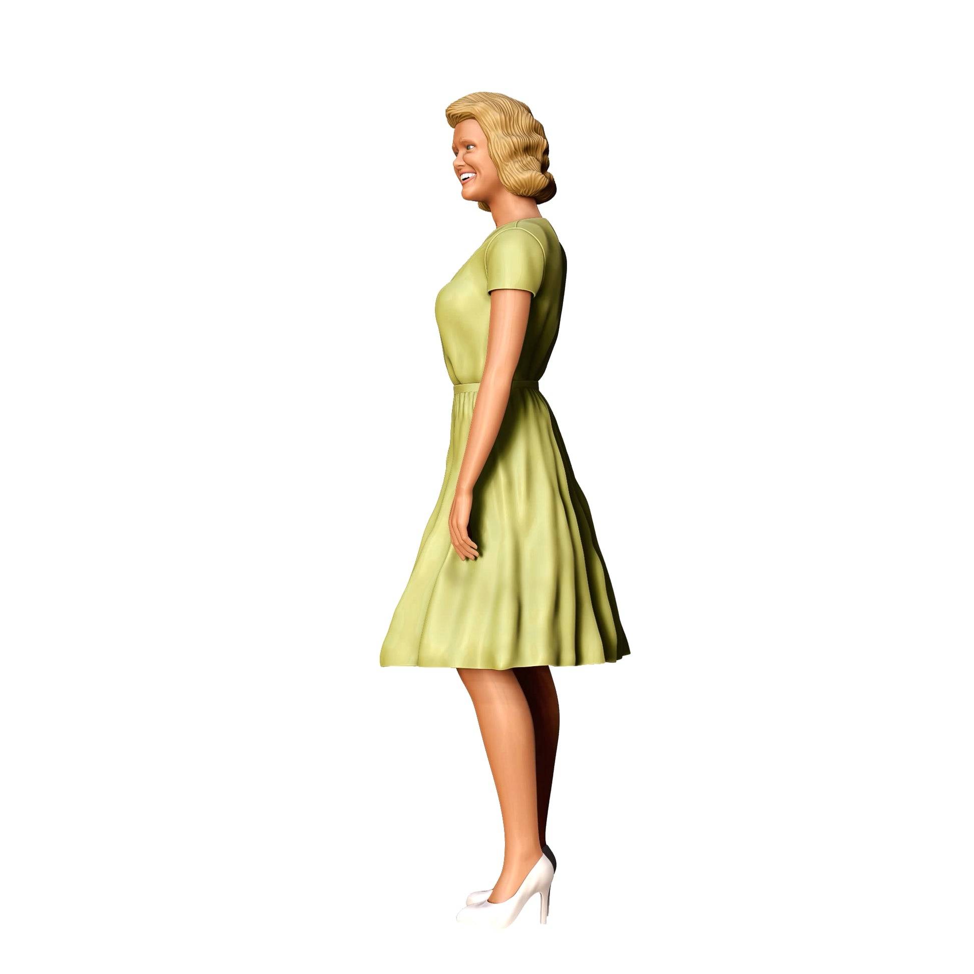 Product photo diorama and model building miniature figure: Horror Daughter Marilyn: An unusual monster family