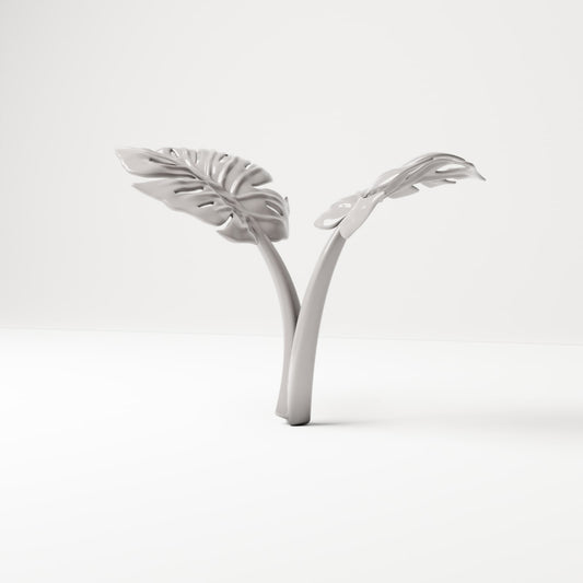 MyPortal 181 0: Diorama plants: Monstera with two leaves (Ref. 181D)