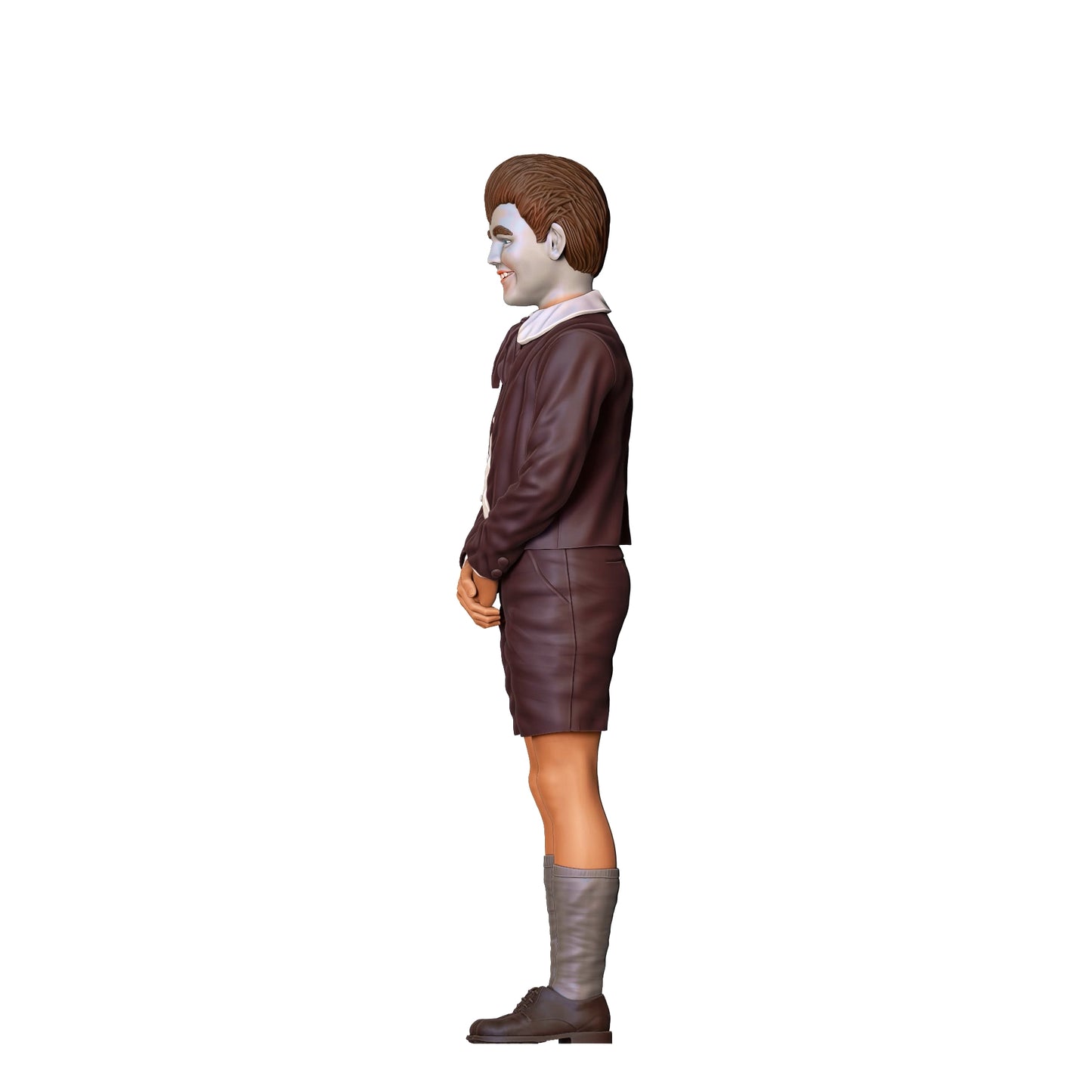 Product photo diorama and model building miniature figure: Horror Son Eddie: An unusual monster family