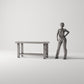 MyPortal 185 1: Diorama Furniture: Rustic Wooden Workbench (Ref. 185D)