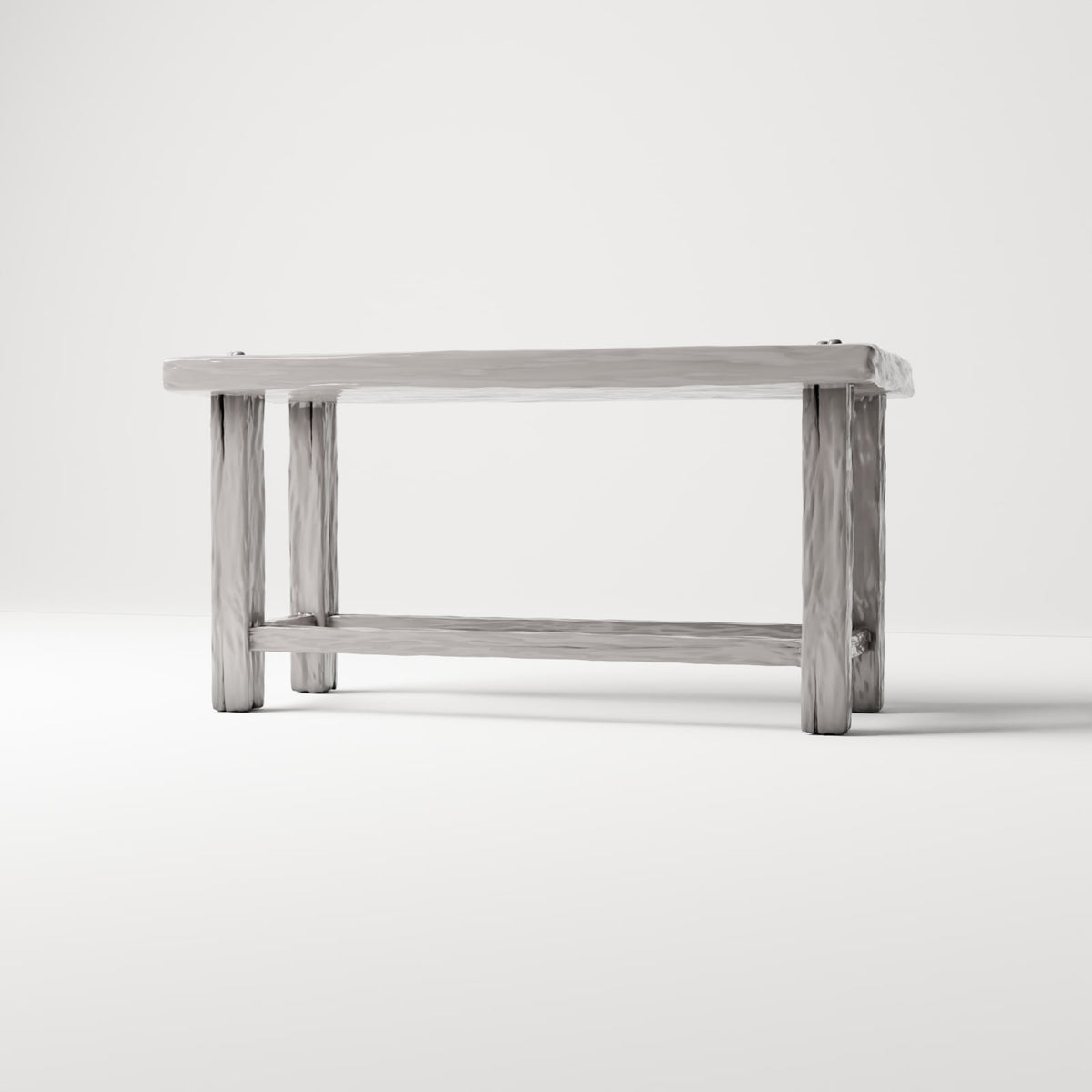 MyPortal 185 0: Diorama Furniture: Rustic Wooden Workbench (Ref. 185D)