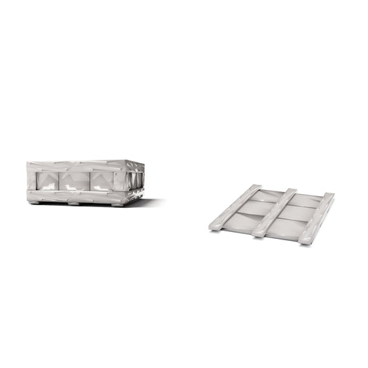 Diorama model-building product photo 0: Diorama Supplies: Wooden Crate with Lid (Ref. 1894D)