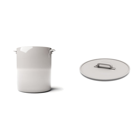 Diorama model-building product photo 0: Diorama Kitchen: Large Aluminium Cooking Pot with Lid (Ref. 1896D)