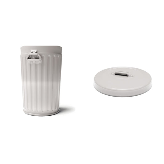 Diorama model-building product photo 0: Urban Diorama: Public Waste Bin with Lid (Ref. 1897D)