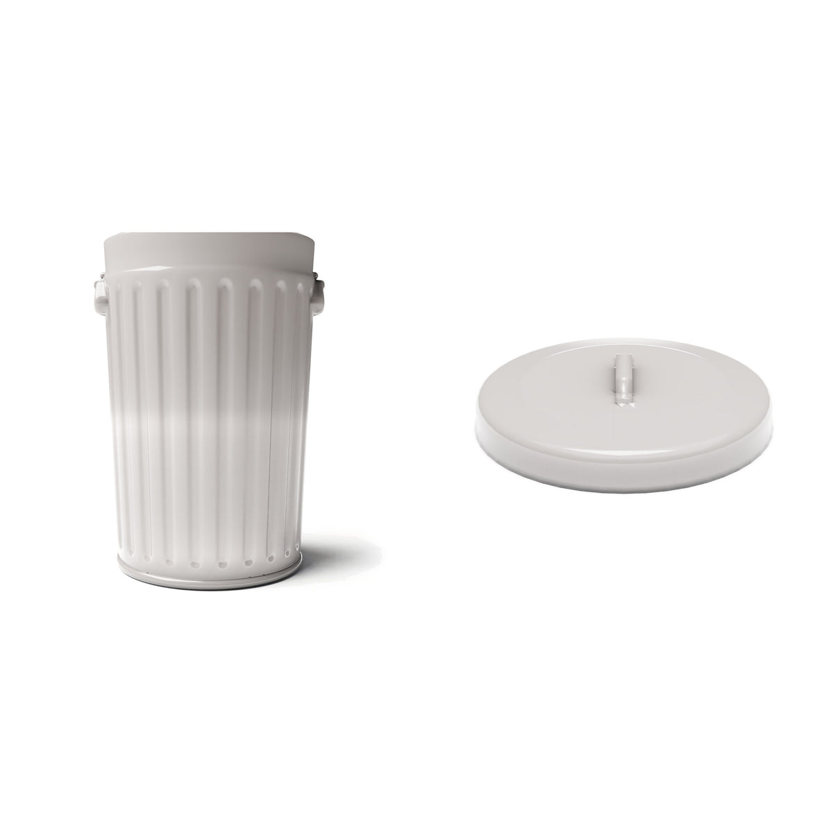 Diorama model-building product photo 2: Urban Diorama: Public Waste Bin with Lid (Ref. 1897D)