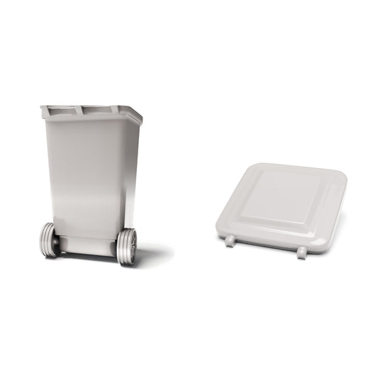 Diorama model-building product photo 0: City Diorama: Wheeled Trash Bin with Lid (Ref. 1899D)