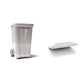 Diorama model-building product photo 3: City Diorama: Wheeled Trash Bin with Lid (Ref. 1899D)