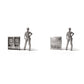 Diorama model-building product photo 1: Diorama Terrain: Electrical Distribution Box for Military Scenes (Ref. 1906D)