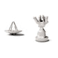 Diorama model-building product photo 0: Military Diorama: Parabolic Antenna with Articulated Base – Military Diorama Accessory (Ref. 1909D)