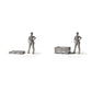 Diorama model-building product photo 1: Diorama Storage: Miniature Military Transport Crate (Ref. 1913D)