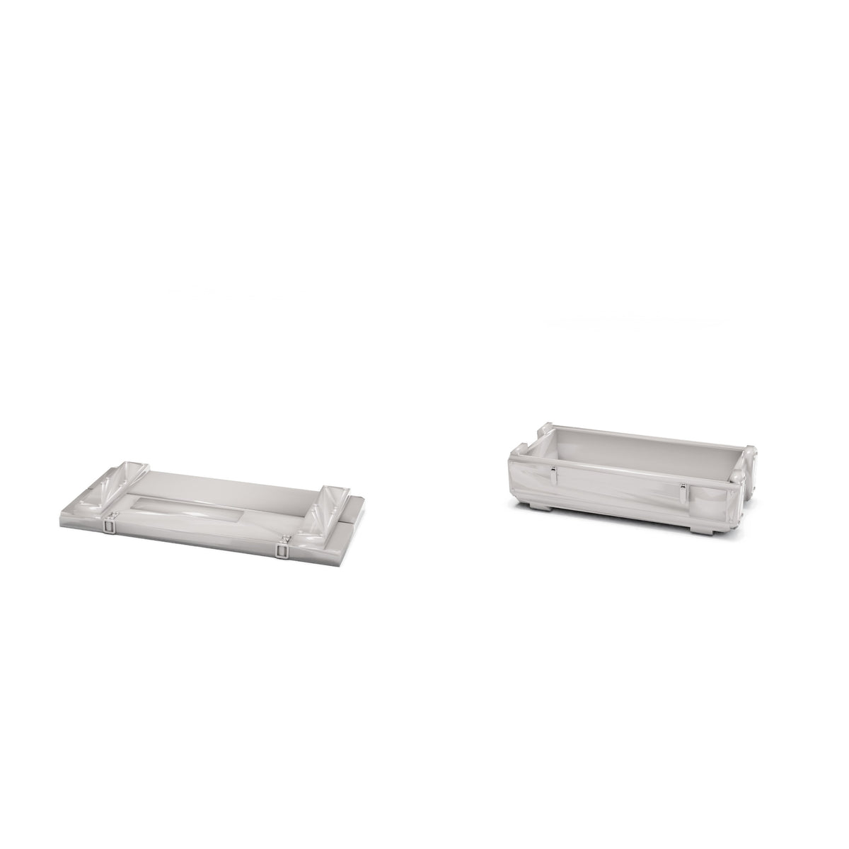 Diorama model-building product photo 0: Diorama Storage: Military Miniature Crate with Lid (Ref. 1919D)
