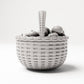 MyPortal 191 2: Diorama Camp & Market: Woven Apple Basket (Ref. 191D)