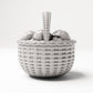 MyPortal 192 2: Diorama Camp & Market: Bread Basket with Loaves of Bread (Ref. 192D)