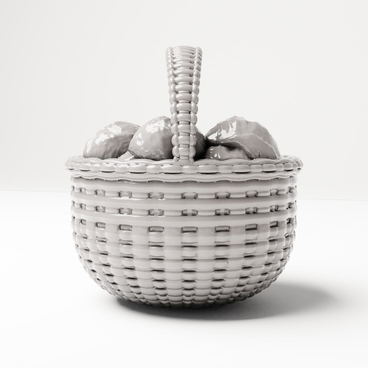 MyPortal 192 2: Diorama Camp & Market: Bread Basket with Loaves of Bread (Ref. 192D)