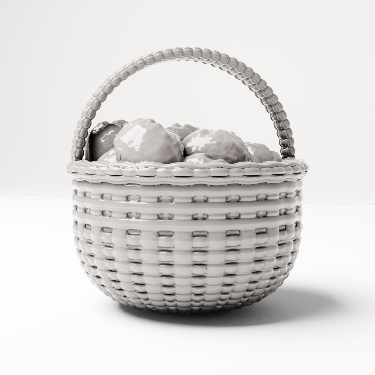 MyPortal 192 3: Diorama Camp & Market: Bread basket with loaves of bread (Ref. 192D)