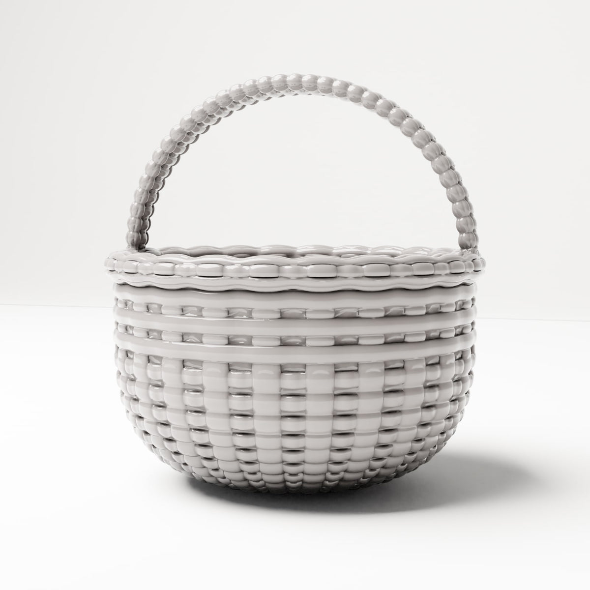 MyPortal 193 0: Diorama Camp & Market: Empty Wicker Basket (Ref. 193D)