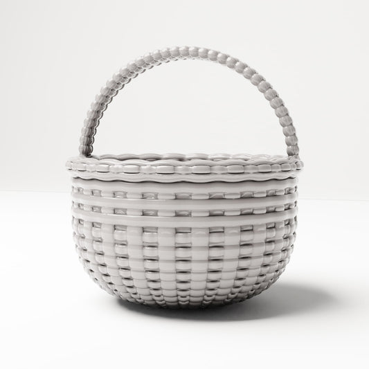 MyPortal 193 0: Diorama Camp & Market: Empty Wicker Basket (Ref. 193D)