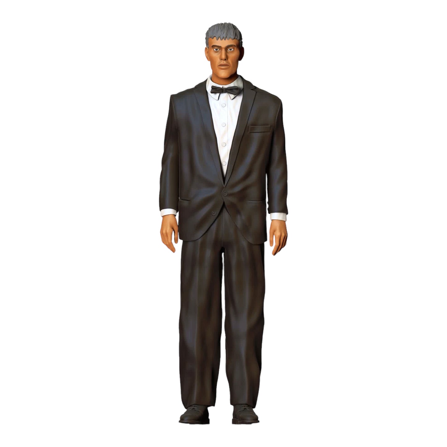 Product photo diorama and model building miniature figure: Horror Family - Butler in suit and bow tie