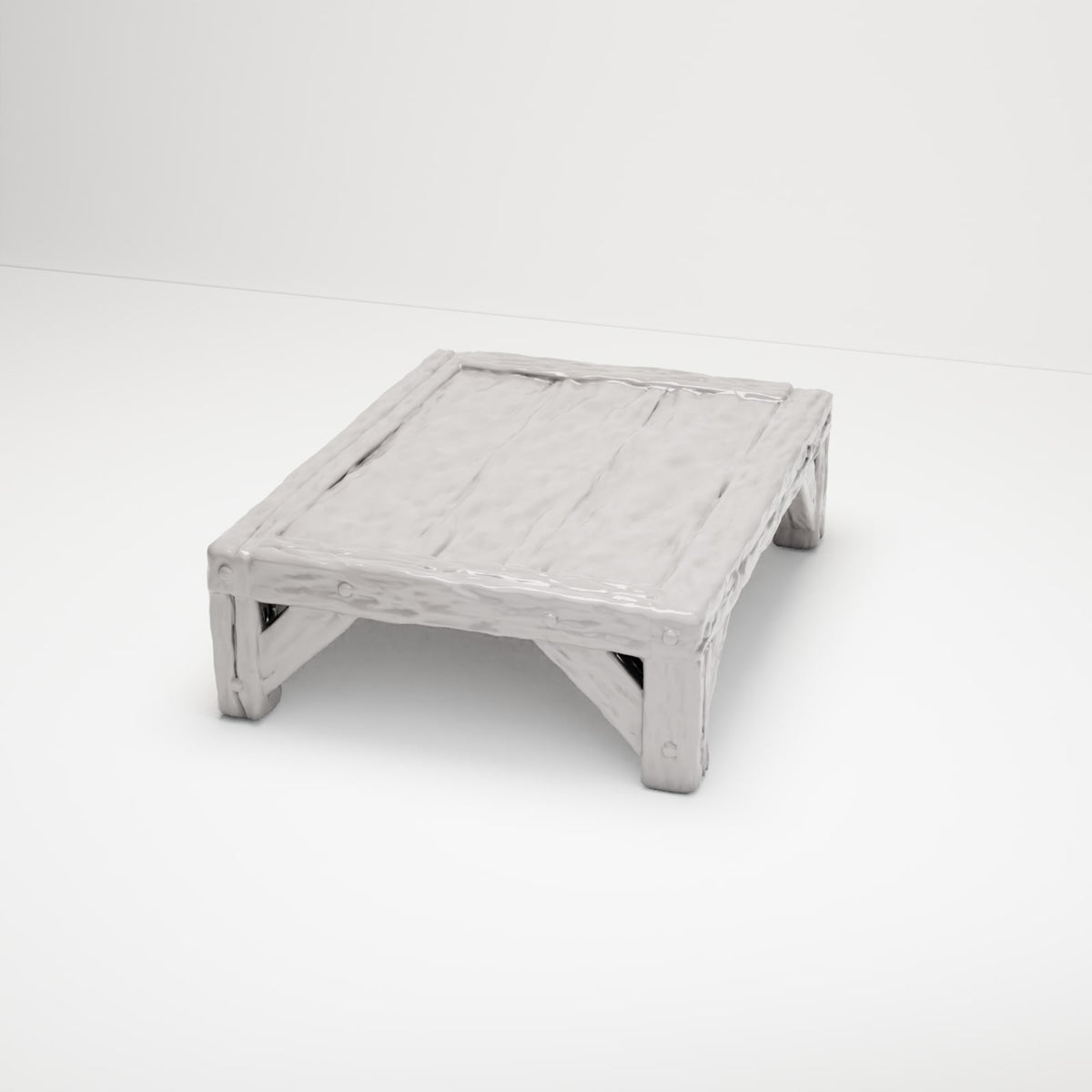 MyPortal 197 0: Diorama Camp & Market: Wooden base for beer barrel (Ref. 197D)