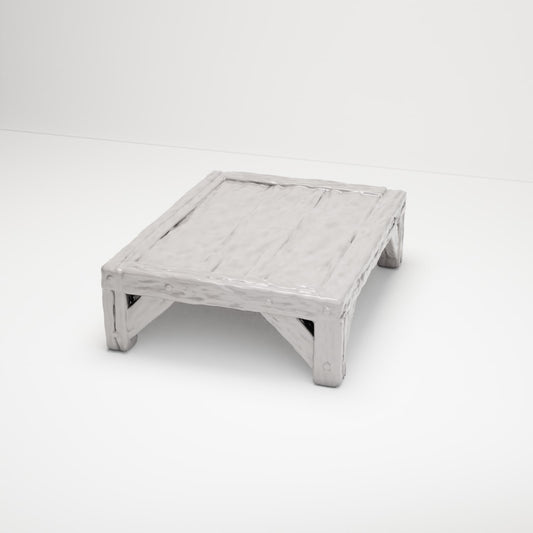 MyPortal 197 0: Diorama Camp & Market: Wooden base for beer barrel (Ref. 197D)