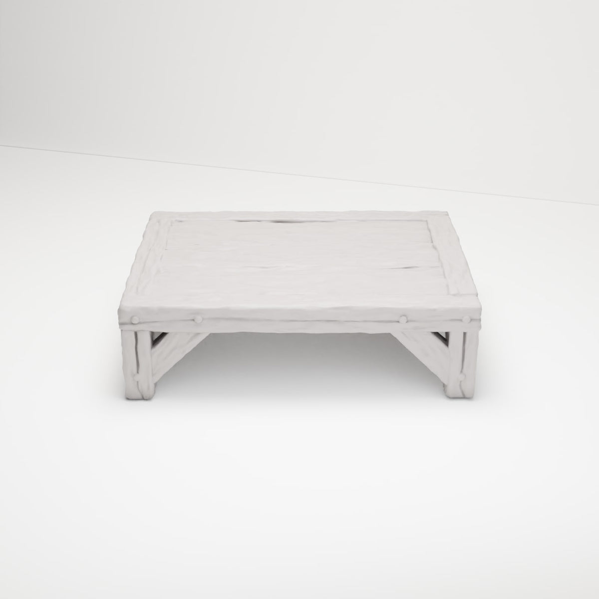 MyPortal 197 2: Diorama Camp & Market: Wooden base for beer barrel (Ref. 197D)