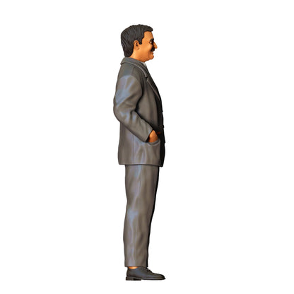 Product photo diorama and model building miniature figure: Horror Family - Head of the Family