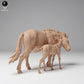 Produktfoto Tier Figur Diorama, Modellbau: 0: Wildtier Figur: Przewalski-Pferd mit Fohlen (Ref 24_12_03)