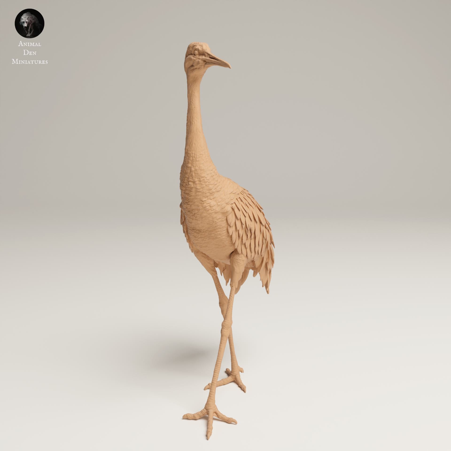 Produktfoto Tier Figur Diorama, Modellbau: 0: Wildtier Figur: Großer Kanadakranich – Greater Sandhill Crane (Ref 25_06_11)