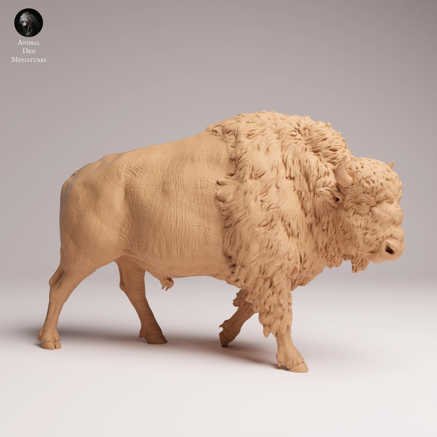 Product photo Animal Figure Diorama, Model Building: 0: Wildlife Figure: American Bison Bull – Prairie Colossus (Ref 25_09_12)
