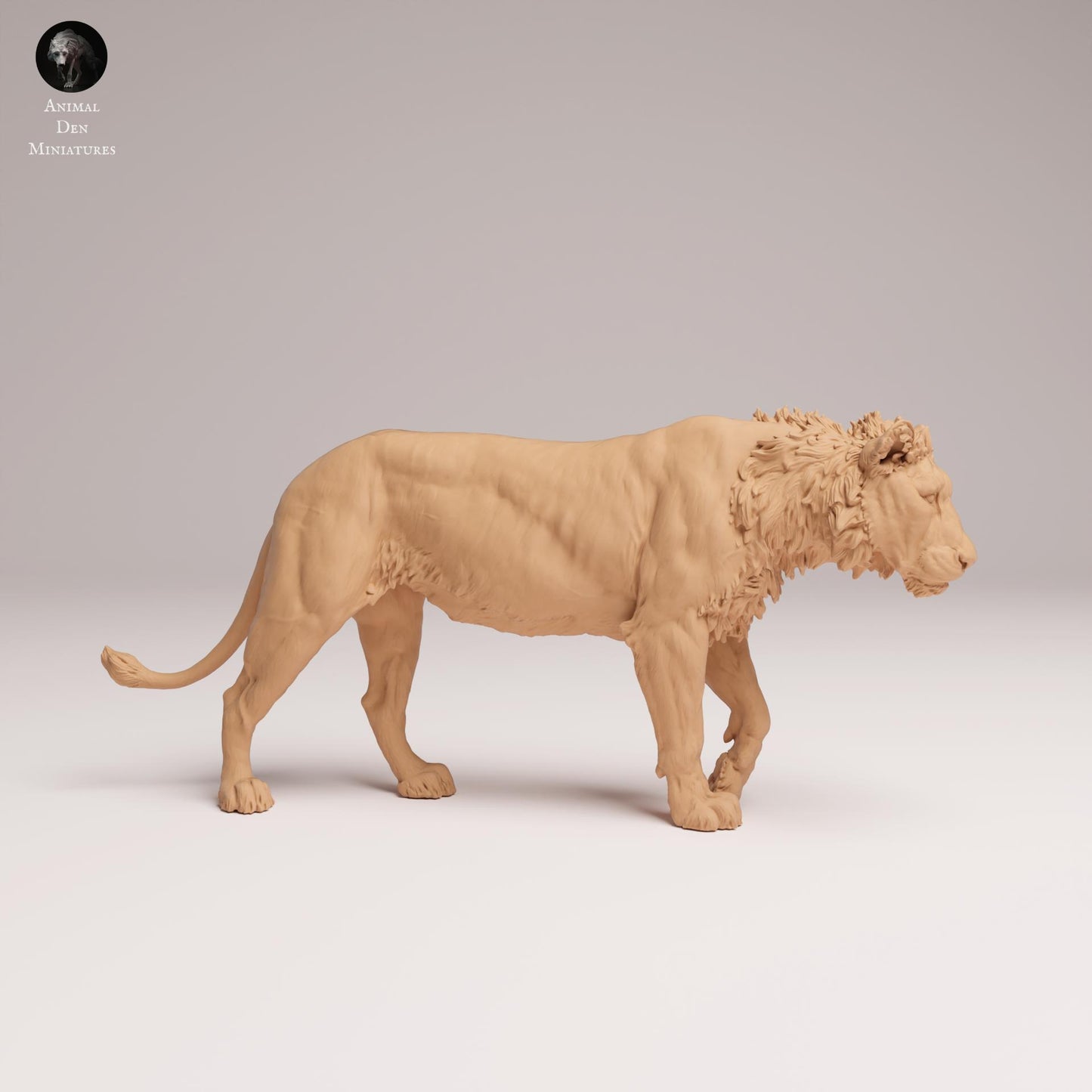 Product photo Animal Figure Diorama, Model Building: 0: Wild Animal Figure: Lion – Cub (Ref 25_08_12)